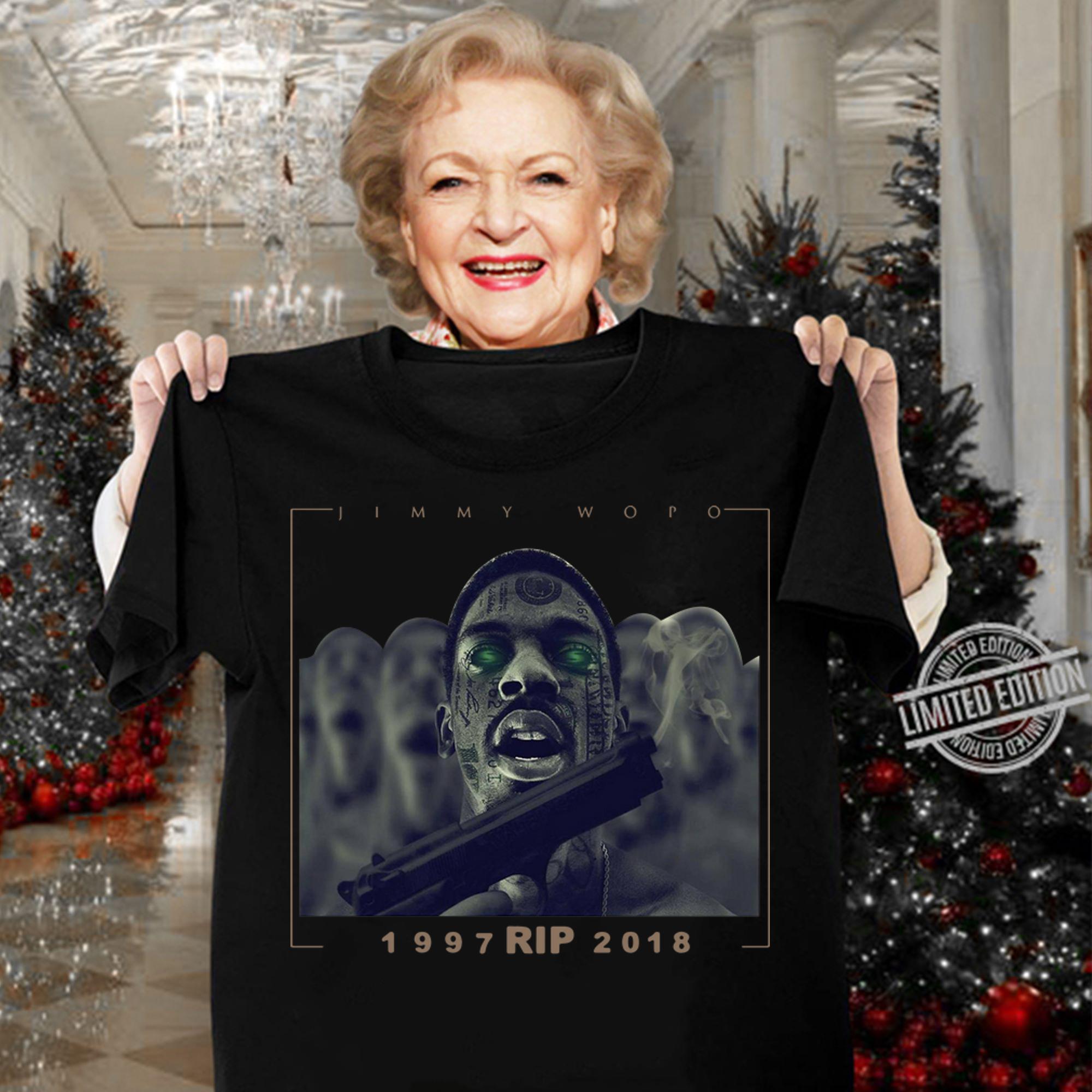 Jimmy Wopo R.I.P 1997-2018 t-shirt woman shirt