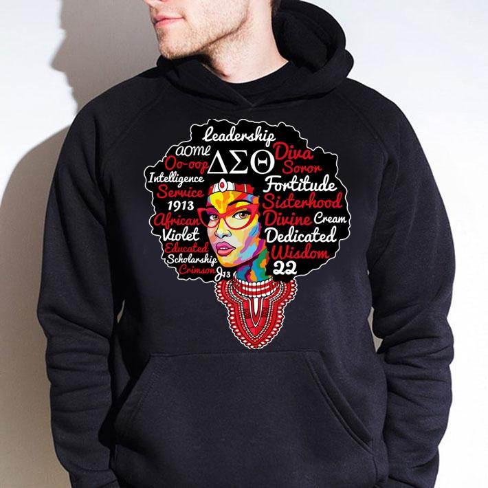 Best price Delta DST Sorority Natural Hair Diva Sigma Theta Paraphernalia t-shirt hoodie