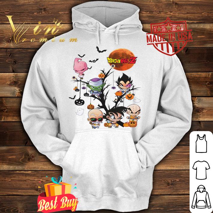 Dragon Ball Z Characters Halloween Tree t-shirt hoodie