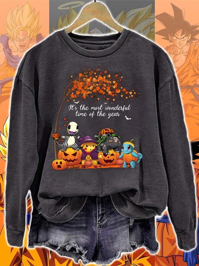 Halloween Pokemon Its the most wonderful time of the year t-shirt sweatshirt