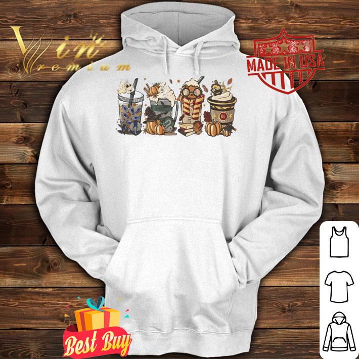 Latte Coffee Harry Potter Hogwarts Halloween t-shirt hoodie