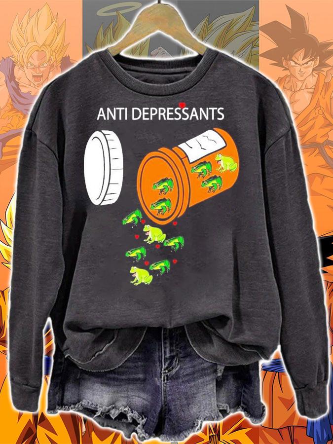 Antidepressants frogs shirt t-shirt sweatshirt