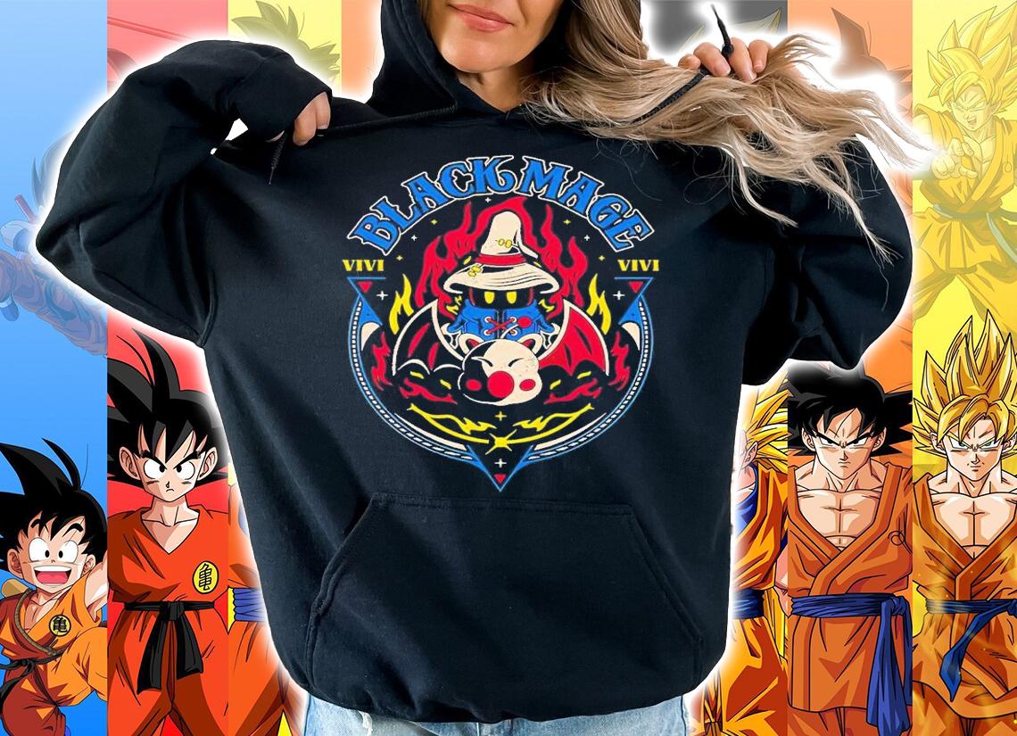Black Mage and Kupo shirt t-shirt hoodie