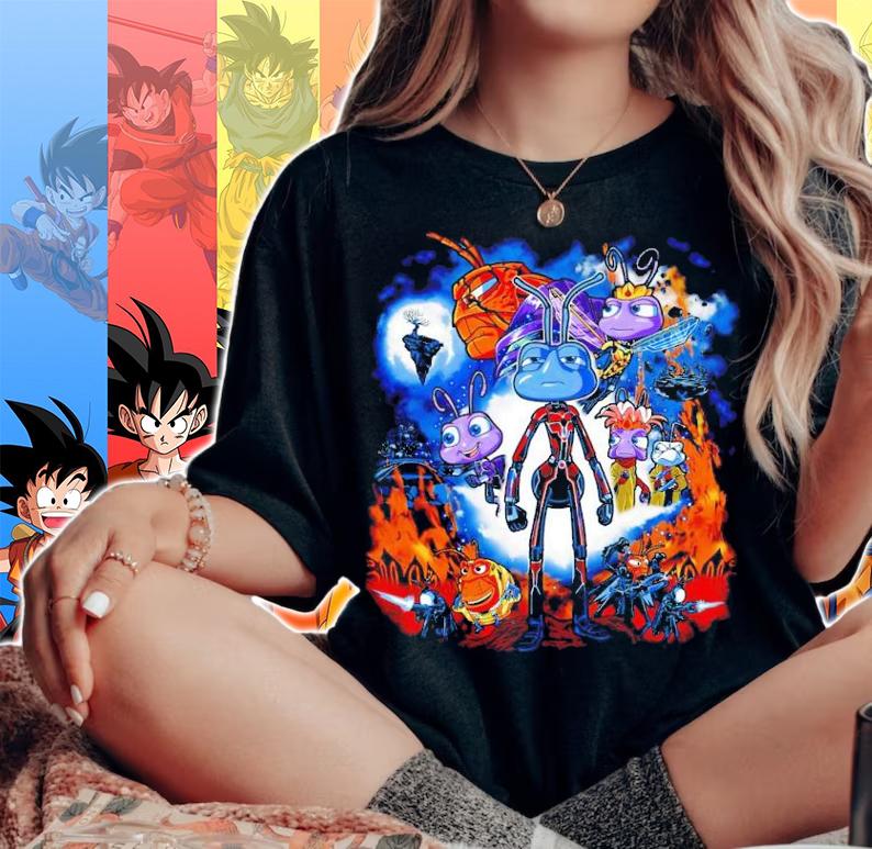 Bugmania a bug's life shirt t-shirt woman shirt