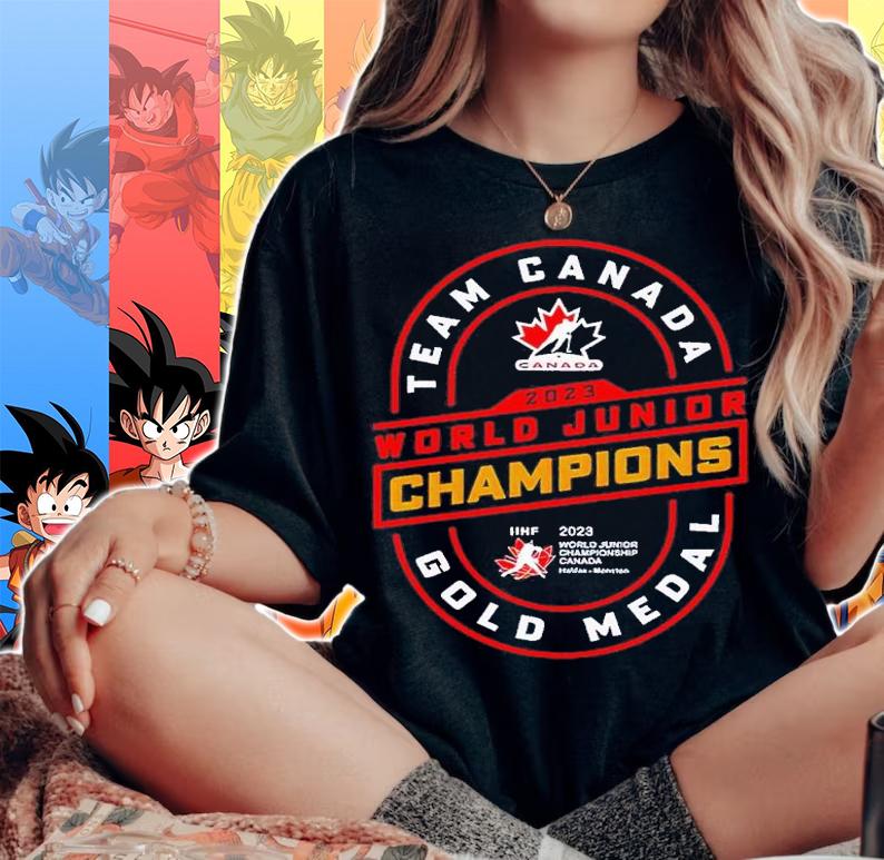 Canada 2023 IIHF World Junior shirt t-shirt woman shirt