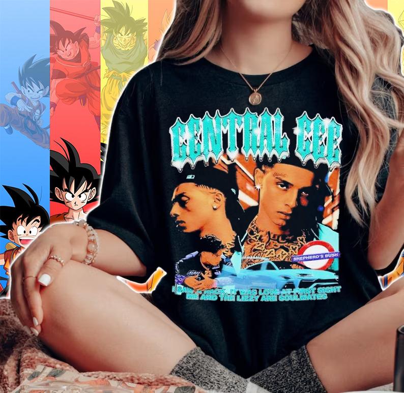 Central Cee I saw a rack it was love at first sight retro shirt t-shirt woman shirt