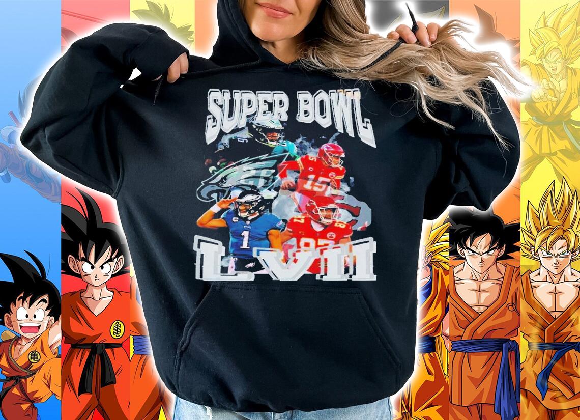 Eagles And Chiefs Super Bowl LVII Shirt t-shirt hoodie