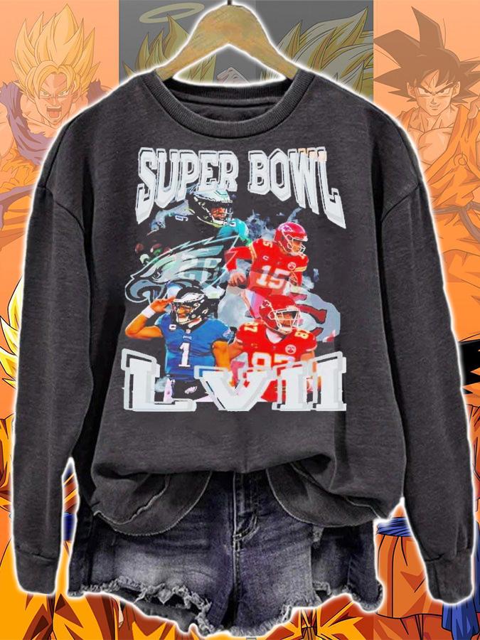 Eagles And Chiefs Super Bowl LVII Shirt t-shirt sweatshirt