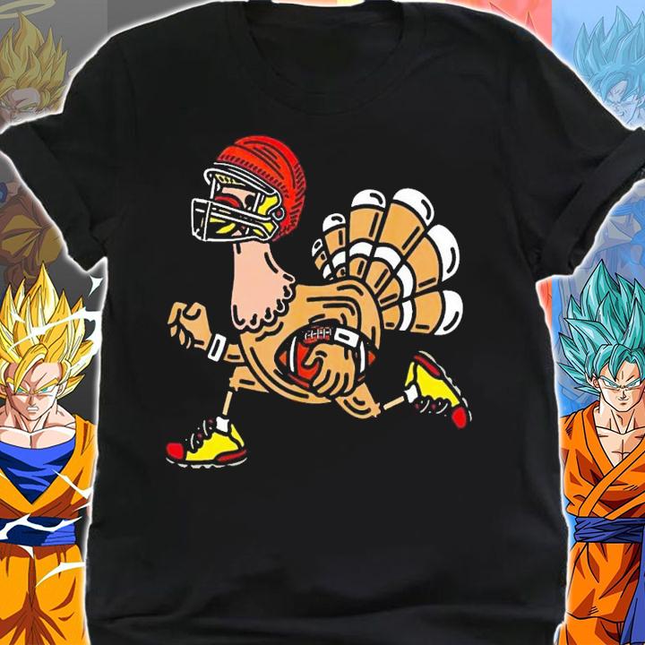 Football Turkey Thanksgiving Gobble Gobble Holiday Feast shirt t-shirt shirt
