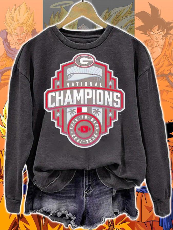 Georgia Bulldogs National Champions Back To Back 2021-2022 Shirt t-shirt sweatshirt
