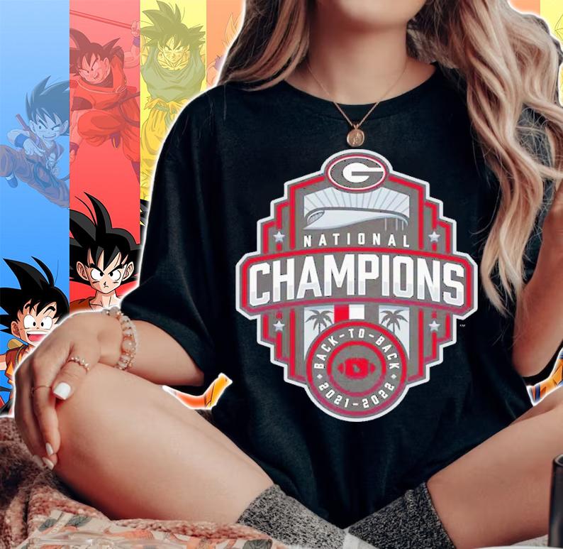 Georgia Bulldogs National Champions Back To Back 2021-2022 Shirt t-shirt woman shirt