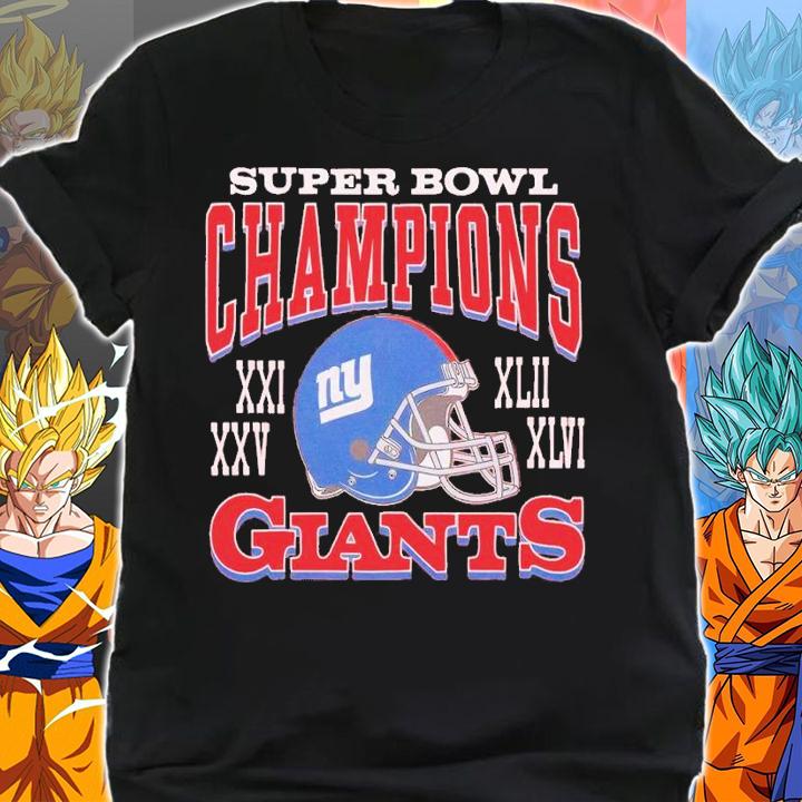 Giants 4 Time Super Bowl Champions shirt t-shirt shirt