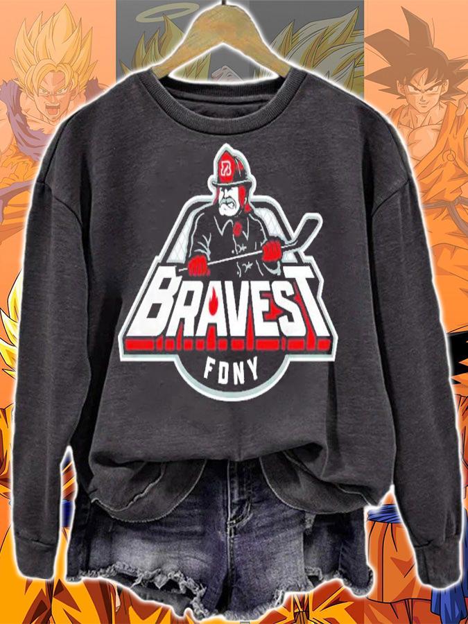Heroes Hockey Bravest Personalized Shirt t-shirt sweatshirt