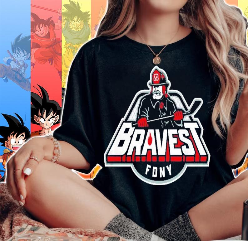 Heroes Hockey Bravest Personalized Shirt t-shirt woman shirt