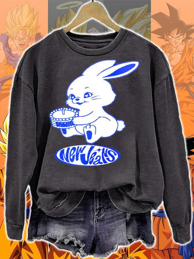 New jeans bunny shirt t-shirt sweatshirt