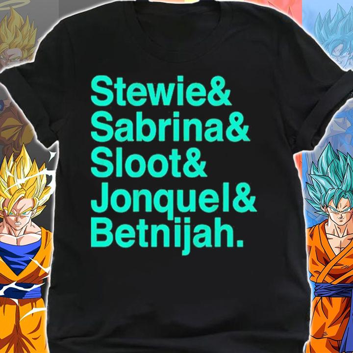 New York Stewie And Sabrina And Sloot And Jonquel And Betnijah Shirt t-shirt shirt