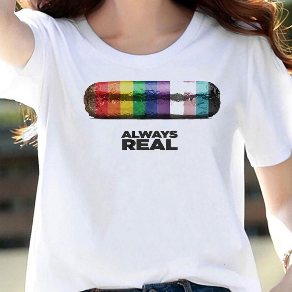 Chipotle Goods Burrito Colors Shirt t-shirt woman shirt