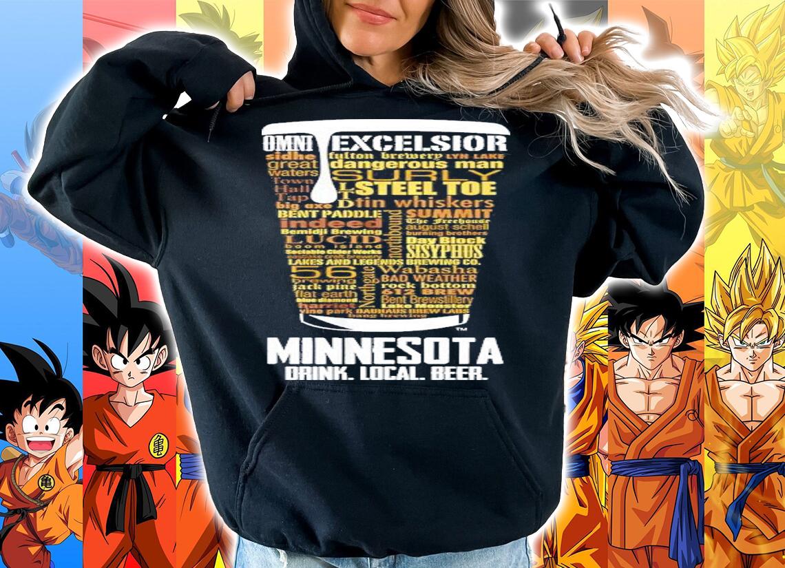 Minnesota Drink Local Beer Shirt t-shirt hoodie