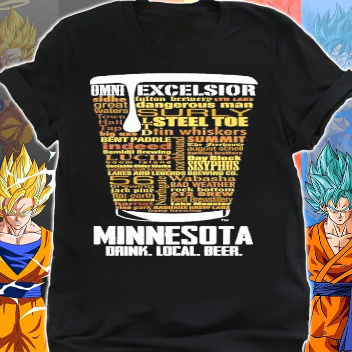 Minnesota Drink Local Beer Shirt t-shirt shirt