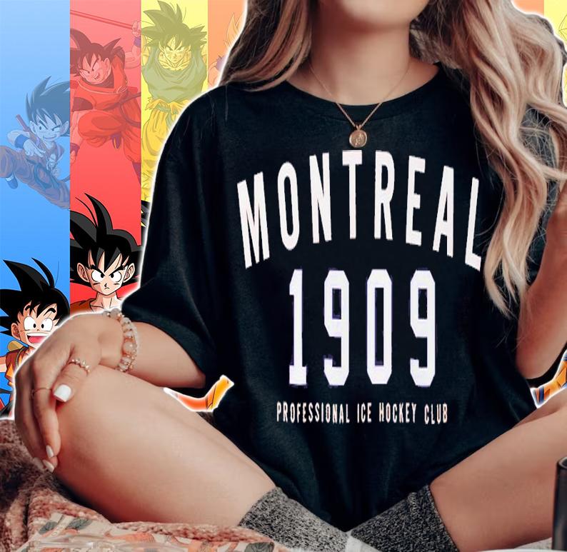 Montreal 1909 Professional Ice Hockey Club shirt t-shirt woman shirt