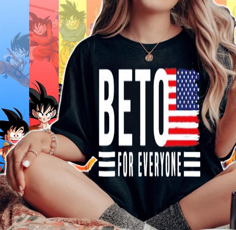 Beto for everyone American Flag shirt t-shirt woman shirt