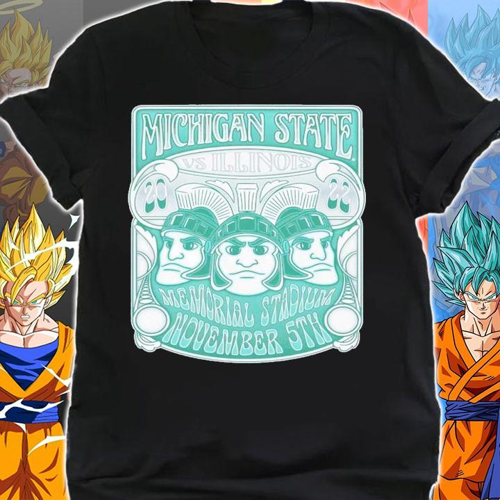 Michigan State Spartans Vs. Illinois Fighting Illini Game Day 2022 Shirt t-shirt shirt