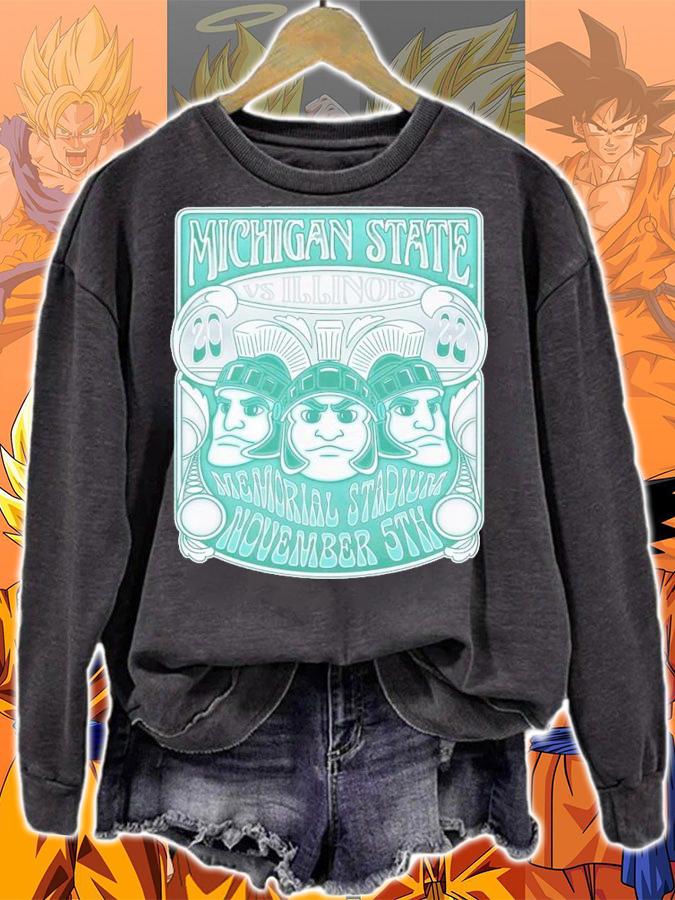 Michigan State Spartans Vs. Illinois Fighting Illini Game Day 2022 Shirt t-shirt sweatshirt