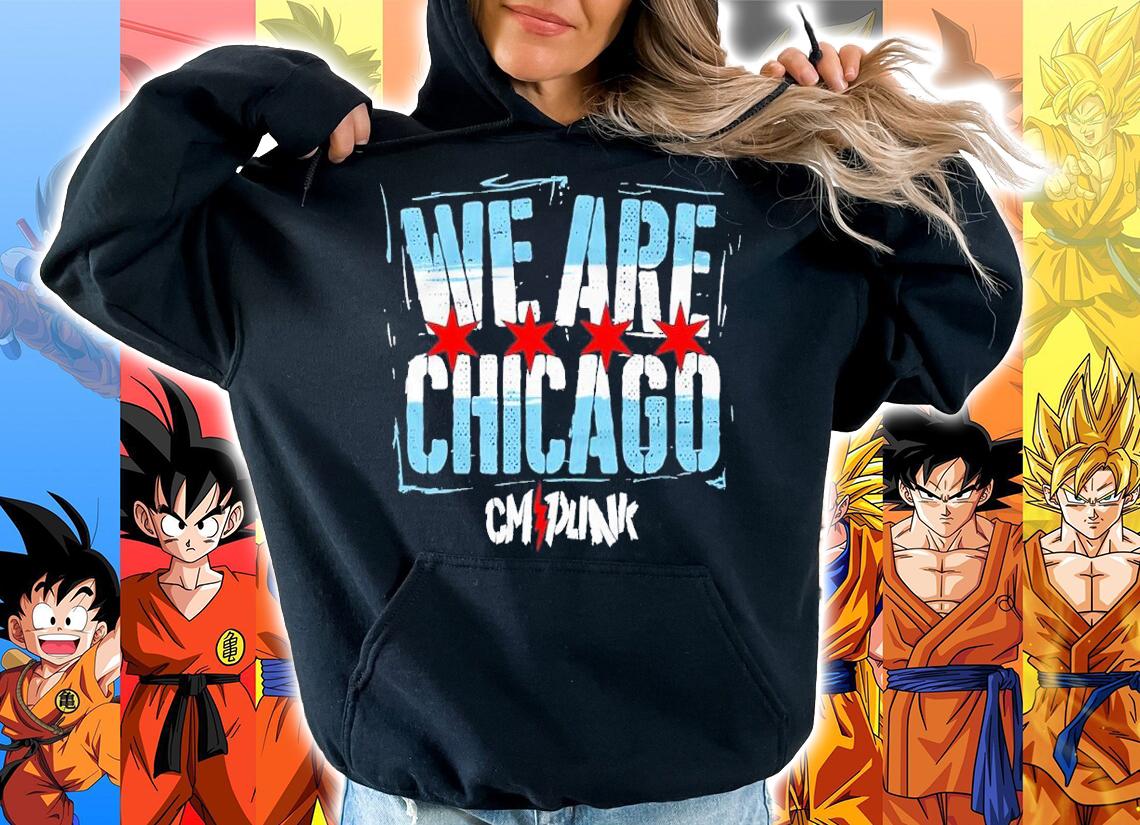 CM Punk We Are Chicago shirt t-shirt hoodie