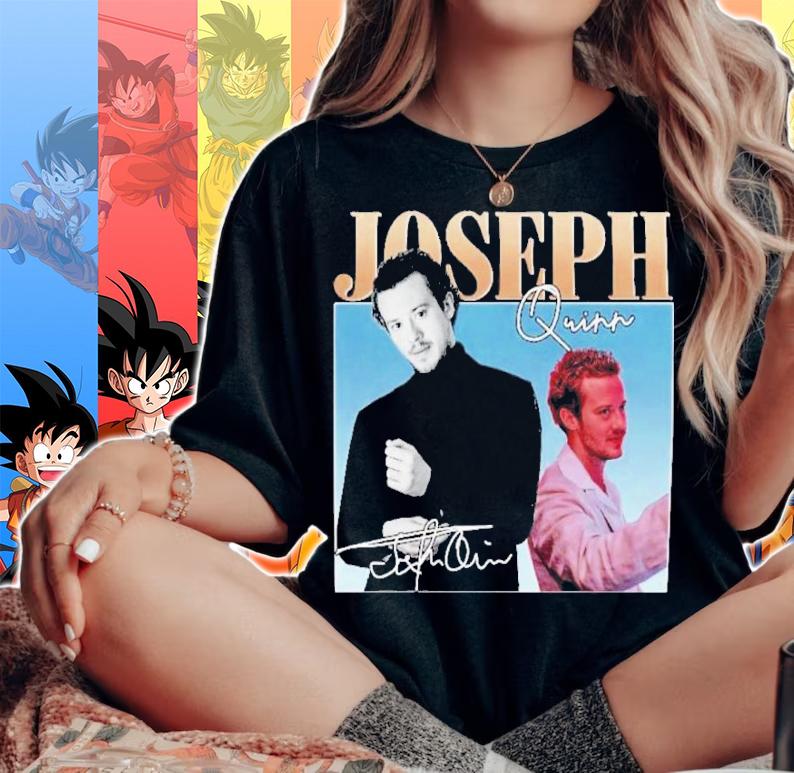 Joseph Quinn Jamie Campbell Bower Vintage Shirt t-shirt woman shirt