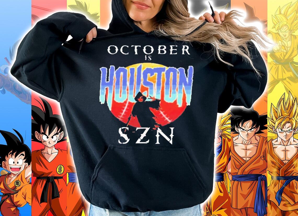 October is Houston Season shirt t-shirt hoodie
