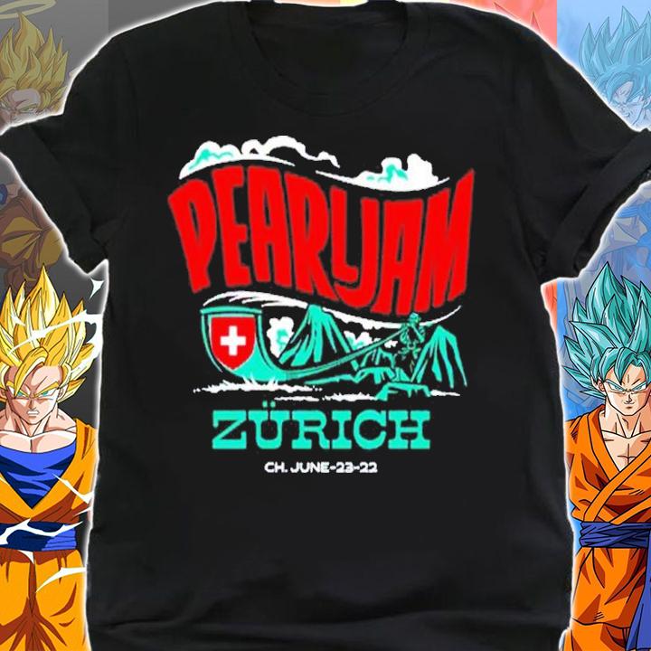 Pearl Jam Zurich Event shirt t-shirt shirt