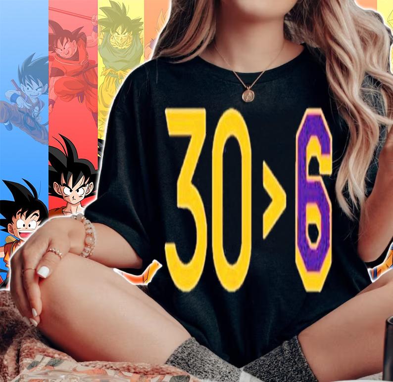 30-6 Stephen Curry Greater Than Lebron James Shirt t-shirt woman shirt
