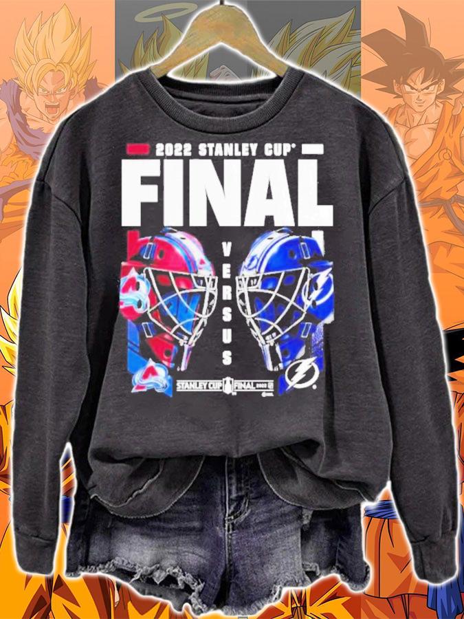 Colorado Avalanche Vs. Tampa Bay Lightning 2022 Stanley Cup Final Shirt t-shirt sweatshirt