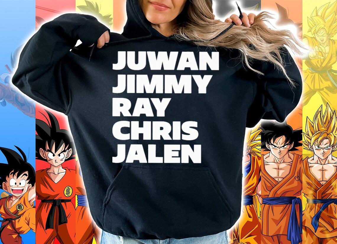 Ron Harper Juwan Jimmy Ray Chris Jalen T-Shirt t-shirt hoodie