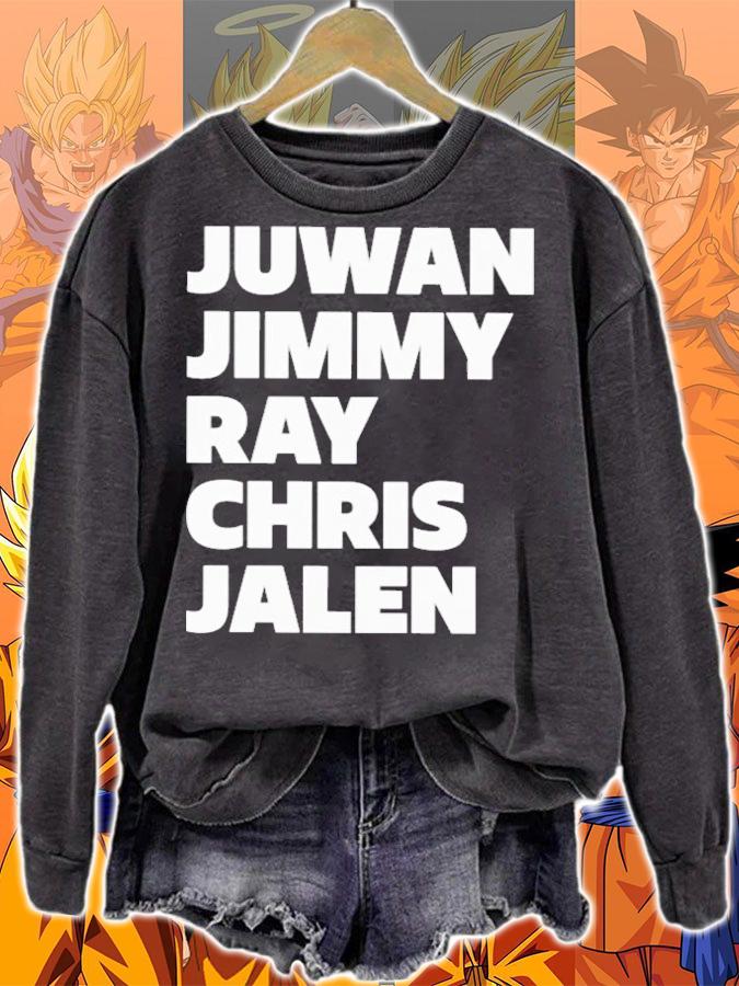 Ron Harper Juwan Jimmy Ray Chris Jalen T-Shirt t-shirt sweatshirt