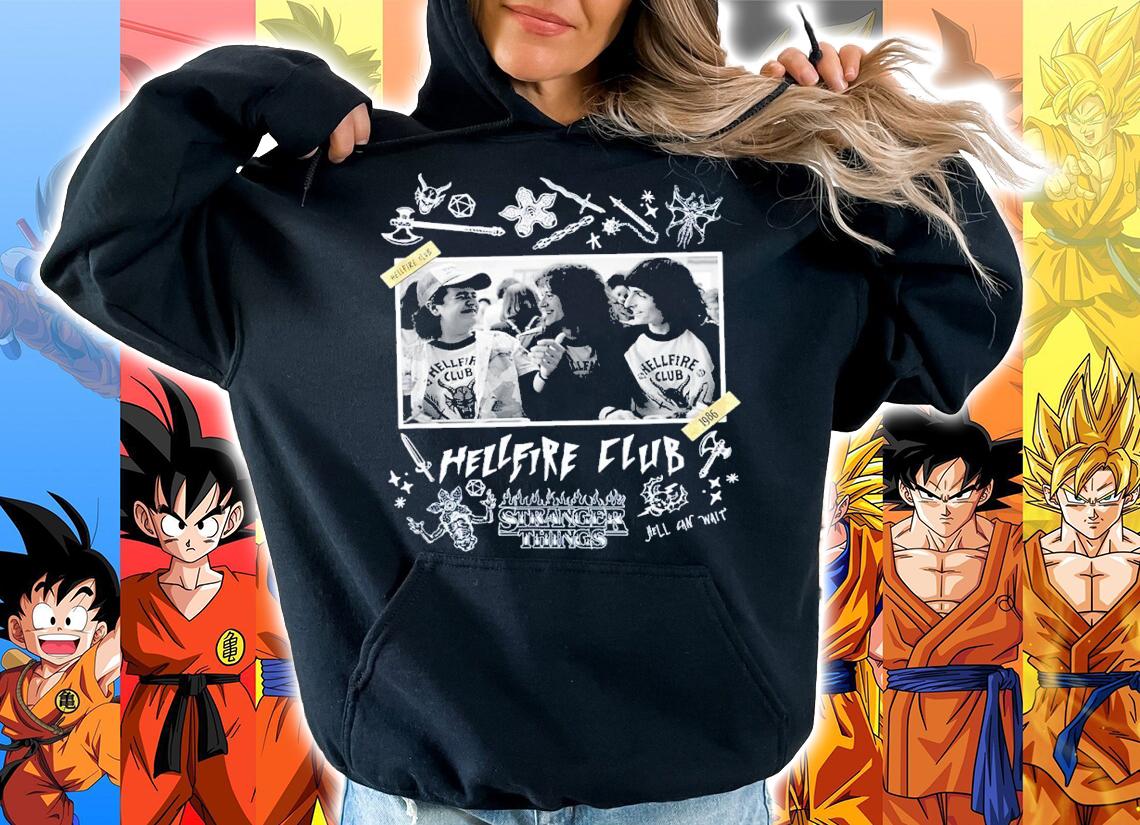 Stranger Things 4 Hellfire Club Yearbook Group Photo shirt t-shirt hoodie