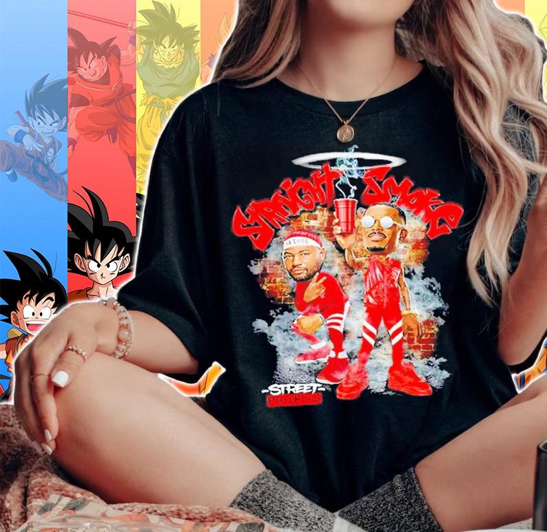 Street Profits Straight Smoke shirt t-shirt woman shirt