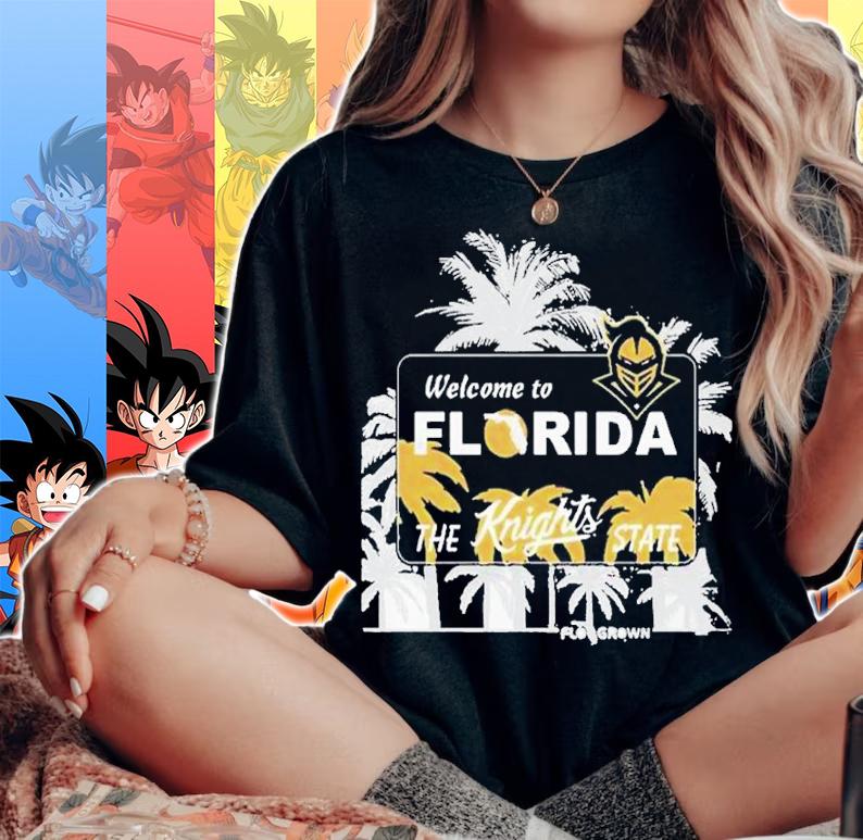 UCF Knights Welcome To Florida The Knights State Shirt t-shirt woman shirt