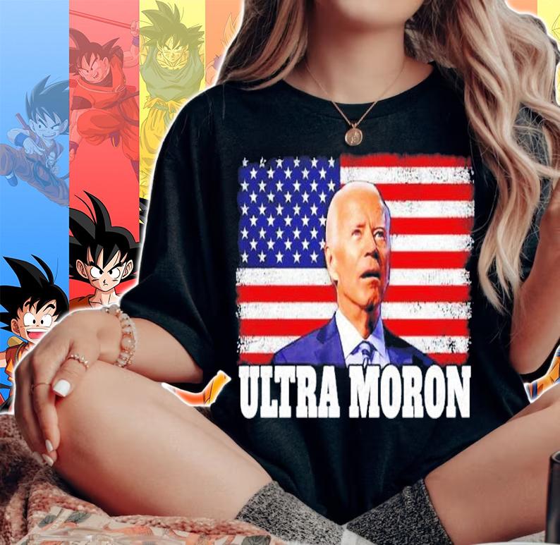 Ultra Moron American Flag shirt t-shirt woman shirt