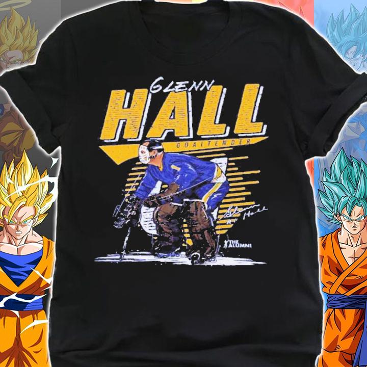 Glenn Hall St. Louis Comet Hockey Signatures Shirt t-shirt shirt