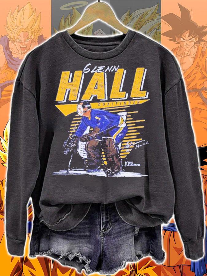 Glenn Hall St. Louis Comet Hockey Signatures Shirt t-shirt sweatshirt