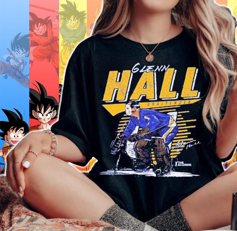Glenn Hall St. Louis Comet Hockey Signatures Shirt t-shirt woman shirt