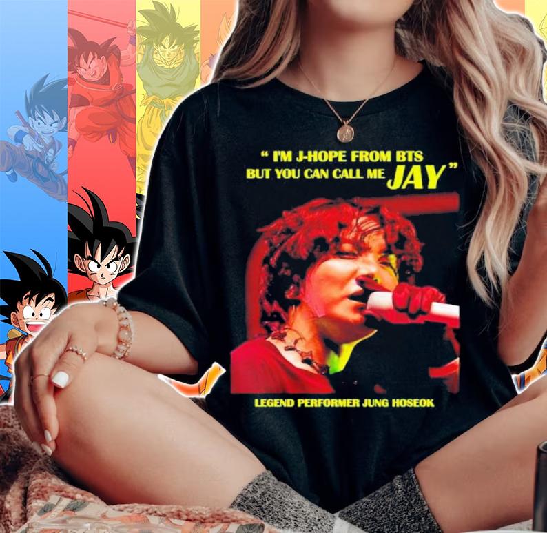 I'm J-Hope From BTS But You Can Call Me Jay Hobi At Lollapalooza Shirt t-shirt woman shirt