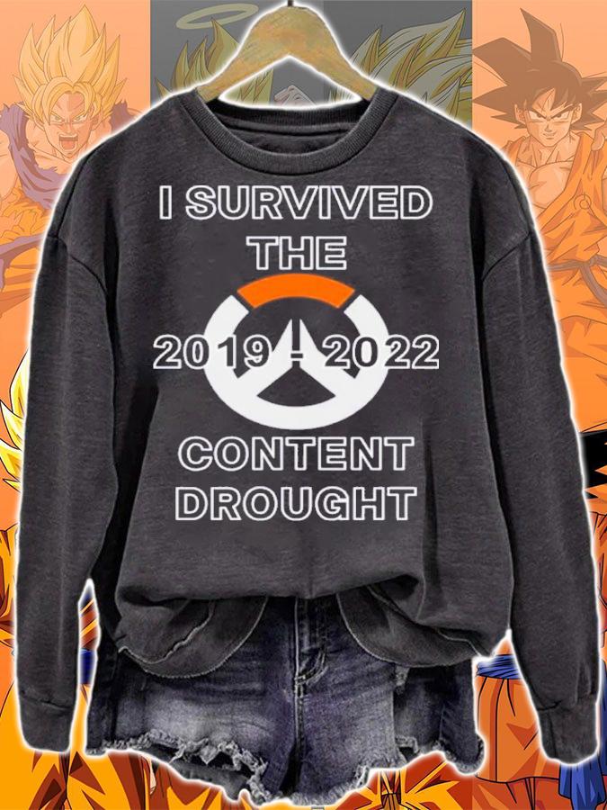 I Survived The 2019-2022 Content Drought Shirt t-shirt sweatshirt