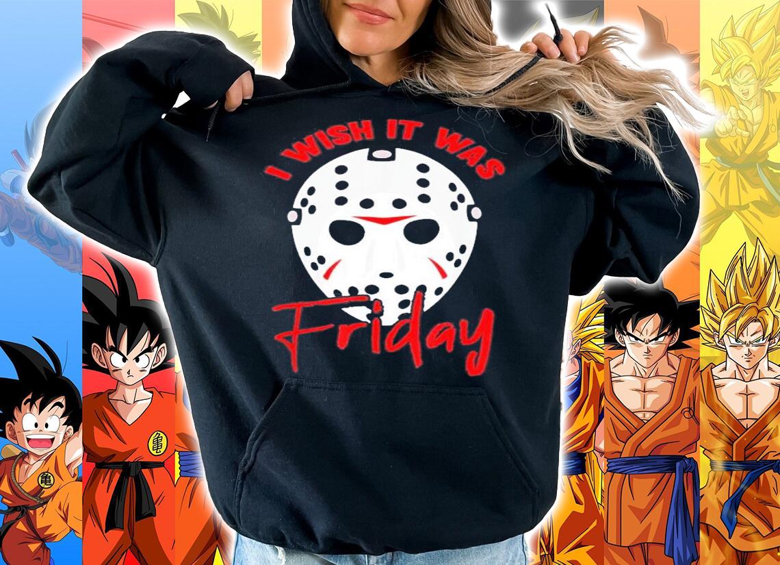 I Wish It Was Friday Halloween Costume Horror Movie T-Shirt t-shirt hoodie