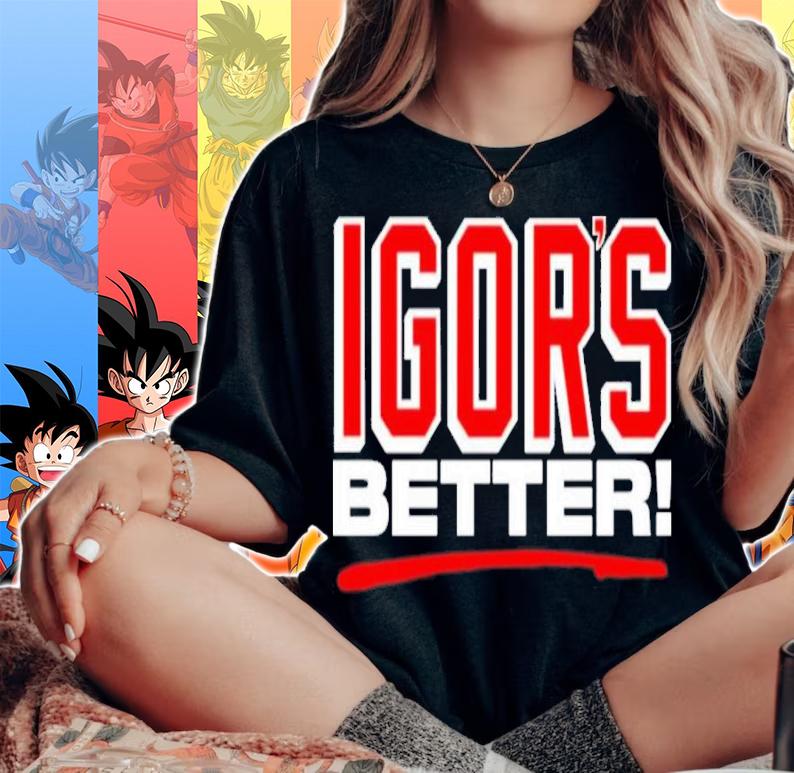 Igor's Better New York Rangers Shirt t-shirt woman shirt