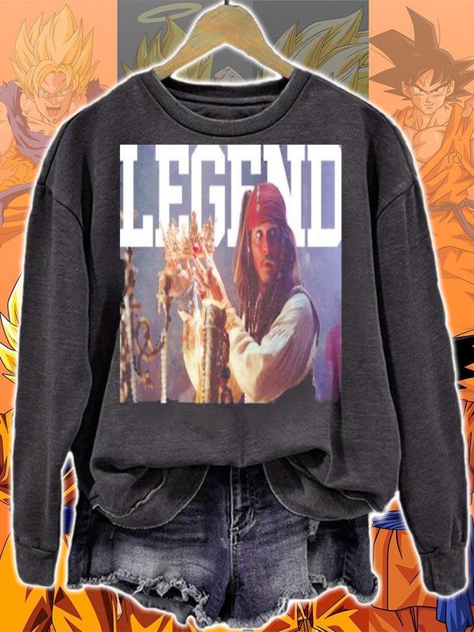 Johnny Depp Legend The Pirate Pocket Shirt t-shirt sweatshirt