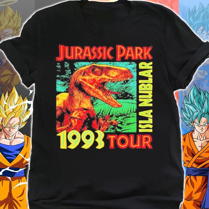 Jurassic Park 1993 Tour Isla Nublar shirt t-shirt shirt