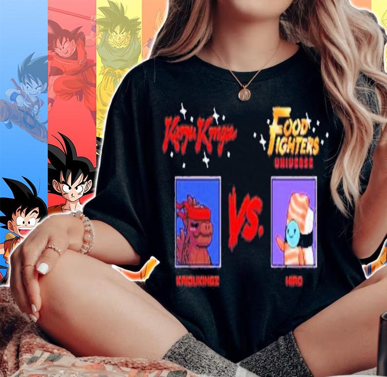 Kaijukingz X Food Fighters Universe Shirt t-shirt woman shirt
