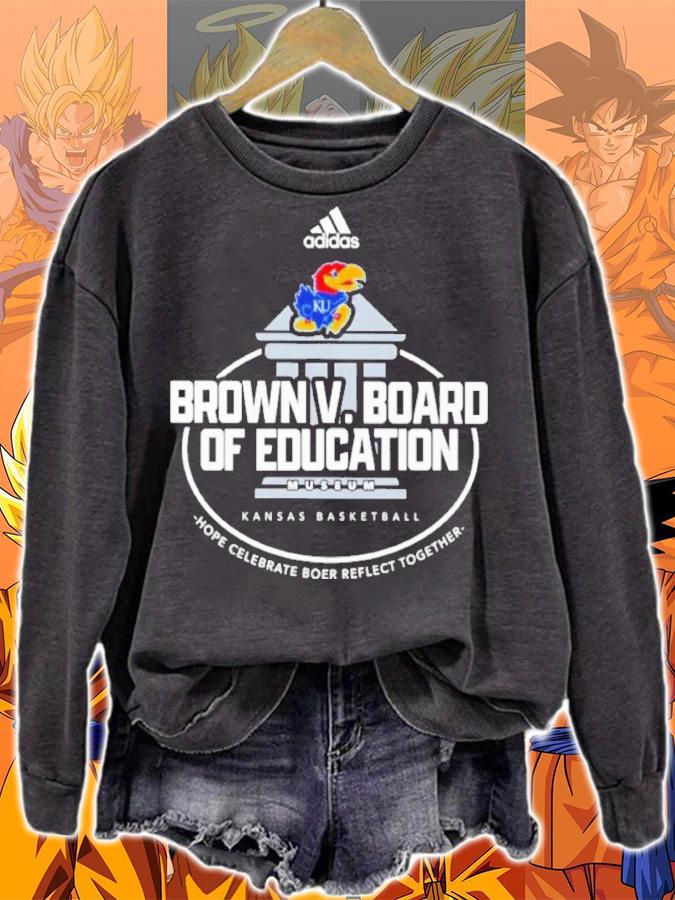 Kansas Jayhawks Brown V. Board Of Education Museum Kansas Basketball Shirt t-shirt sweatshirt